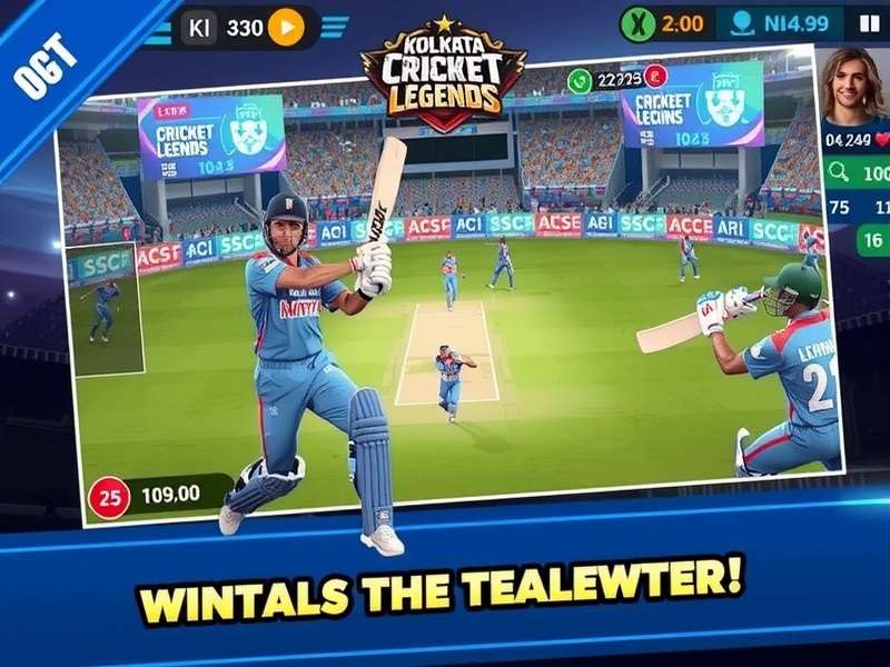 Kolkata Cricket Legends Gameplay Strategy